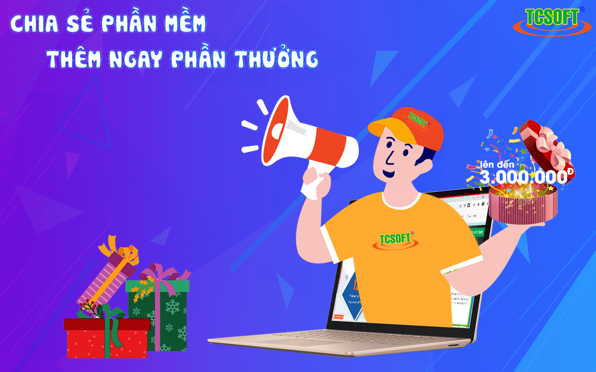 chương trình chia sẻ phần mềm - tcsoft