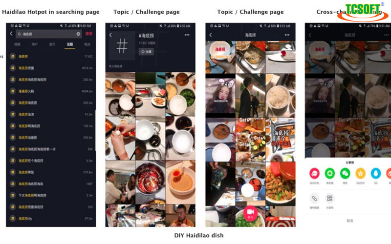 Hình thức User Participation - Tiếp thị Tiktok