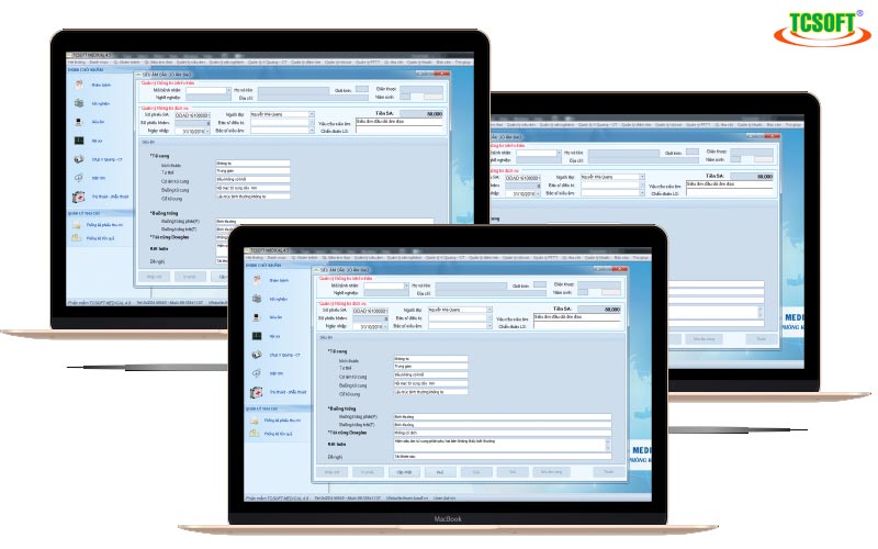 Phần mềm quản lý phòng khám TCSOFT MEDICAL
