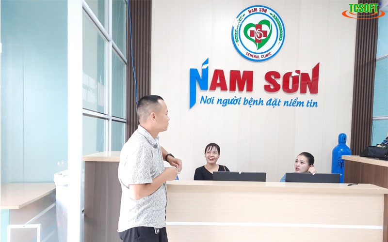 Phòng khám Nam Sơn ứng dụng TCSOFT MEDICAL cho phòng khám