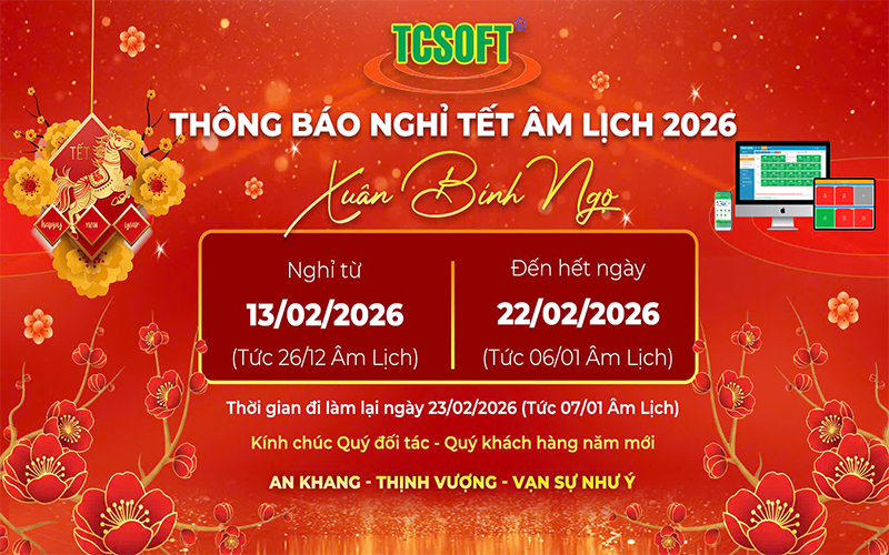 THÔNG BÁO LỊCH NGHỈ TẾT NGUYÊN ĐÁN 2026